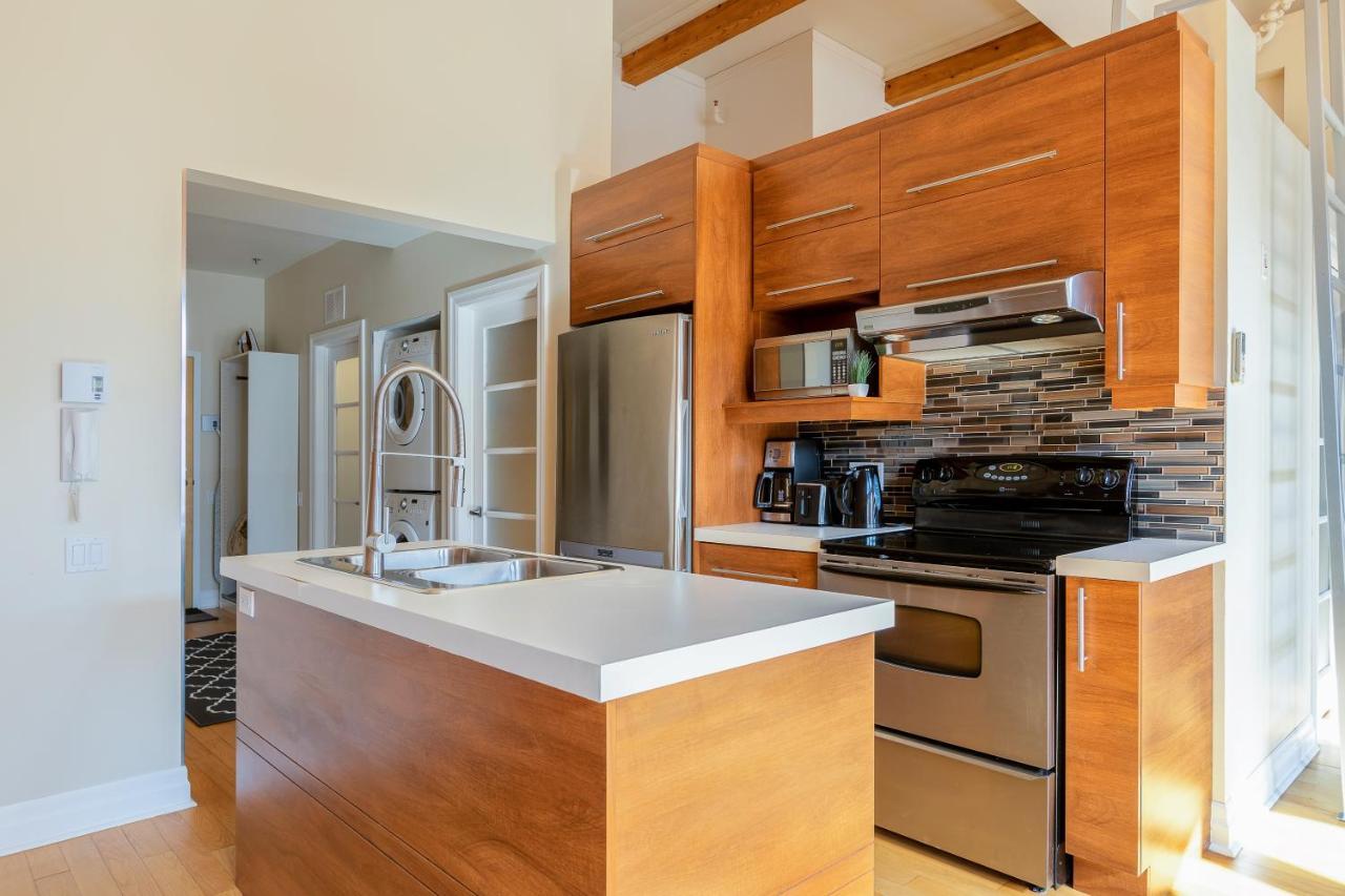 Apartamento Les Lofts St Jean Ciudad de Quebec Exterior foto