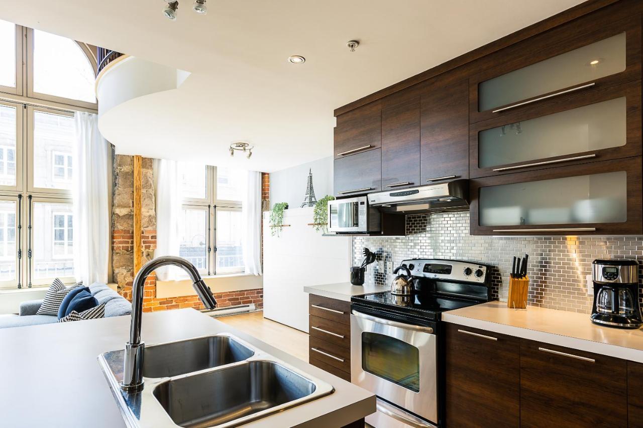 Apartamento Les Lofts St Jean Ciudad de Quebec Exterior foto