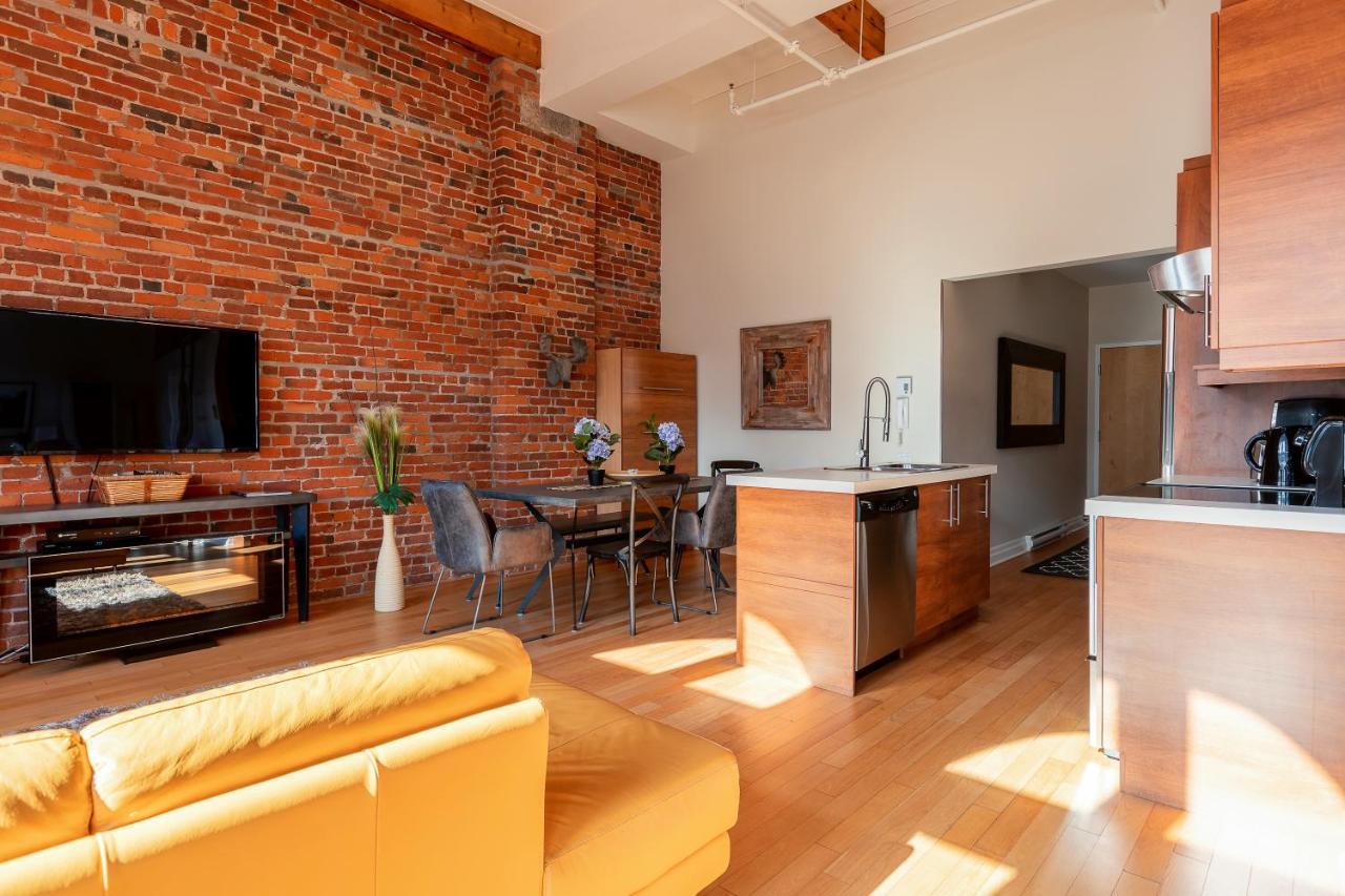 Apartamento Les Lofts St Jean Ciudad de Quebec Exterior foto