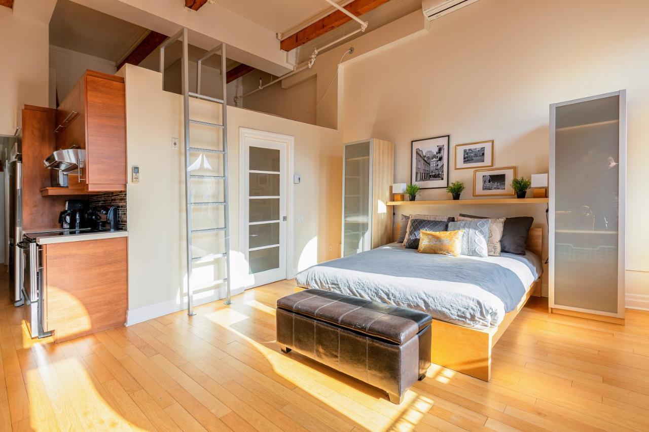 Apartamento Les Lofts St Jean Ciudad de Quebec Exterior foto