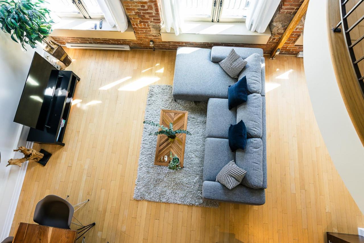 Apartamento Les Lofts St Jean Ciudad de Quebec Exterior foto