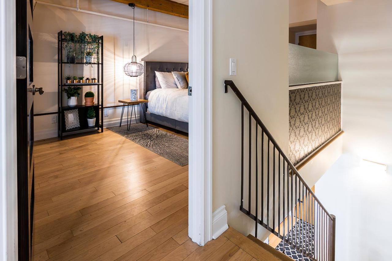 Apartamento Les Lofts St Jean Ciudad de Quebec Exterior foto
